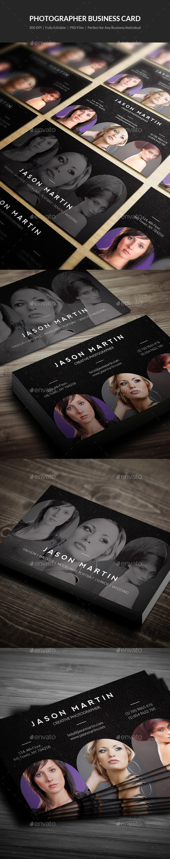 Photographer Business Card - 14 - Creative Business Cards