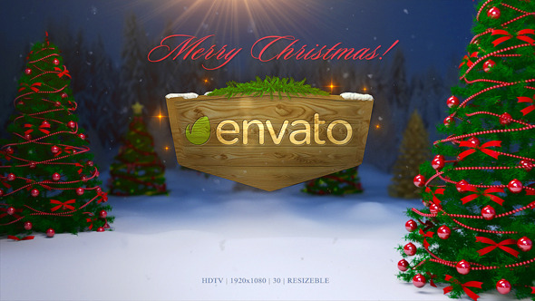 Christmas Logo - VideoHive 13627657