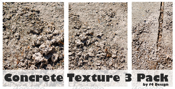 Concrete Texture 3 Pack - Concrete Textures