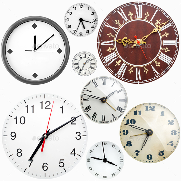 Clock faces - Stock Photo - Images