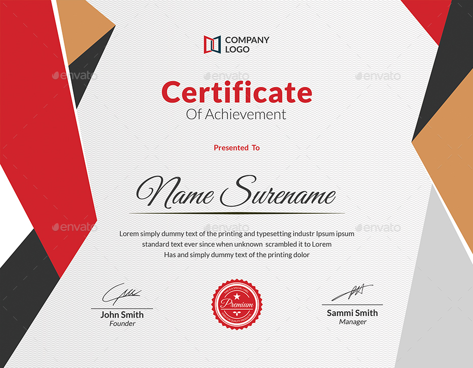 Certificate, Print Templates | GraphicRiver