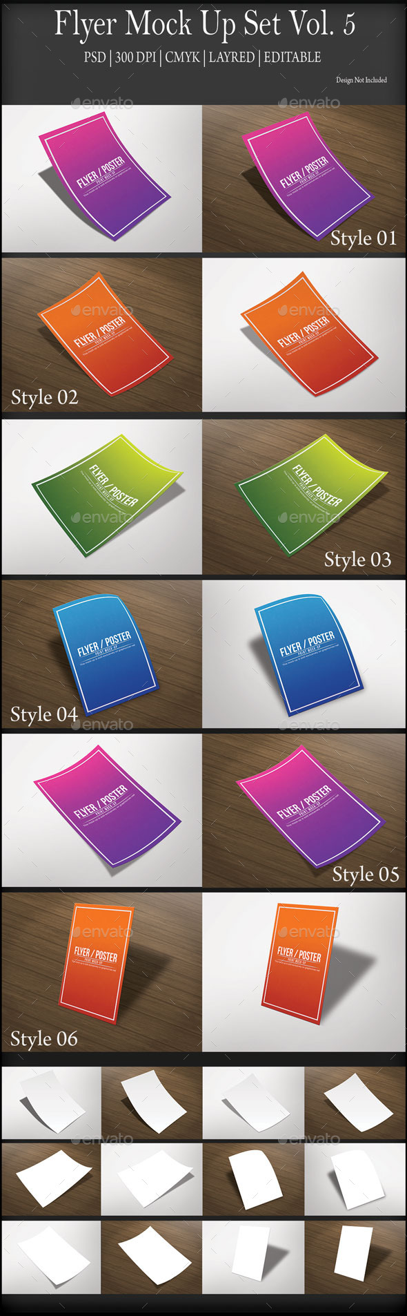 Flyer Mock Up 05 - Flyers Print
