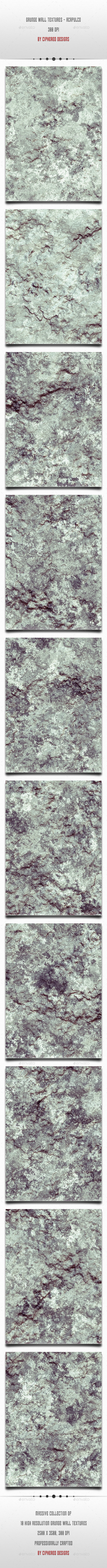 Grunge Wall Textures - Acapulco - Industrial / Grunge Textures