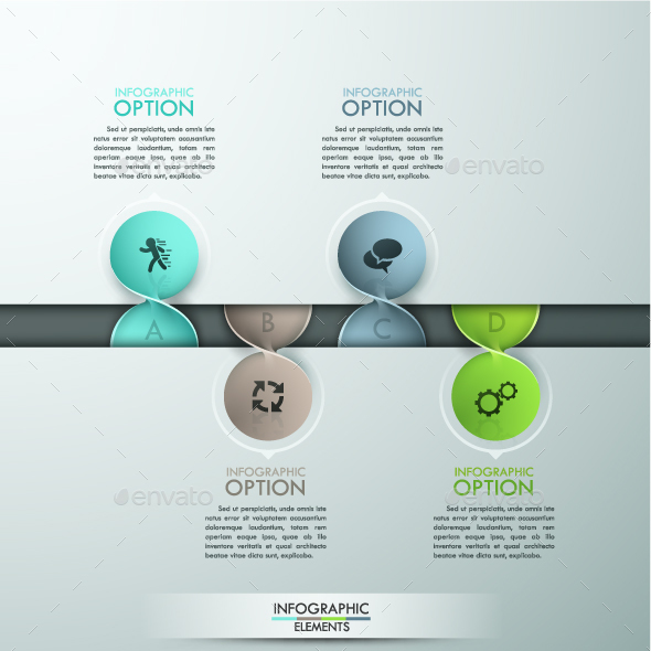 Modern Infographics Paper Template - Infographics