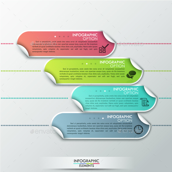 Modern Infographics Paper Template