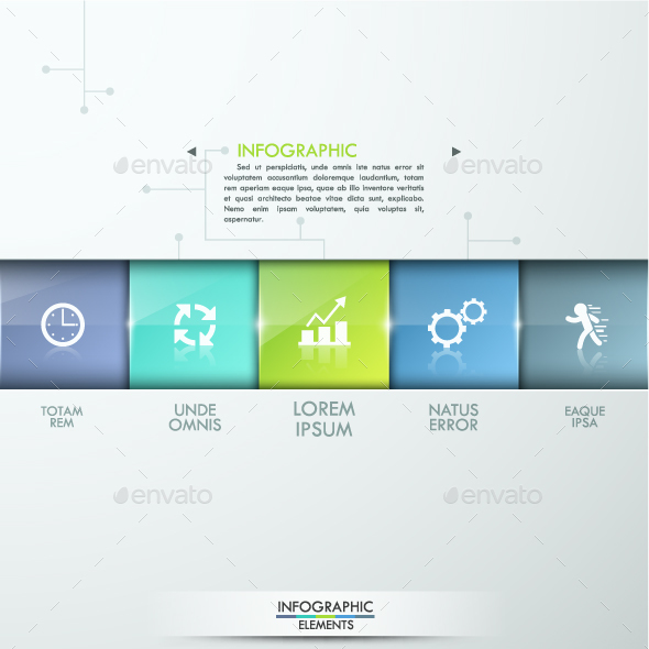 Modern Infographic Options Template - Infographics