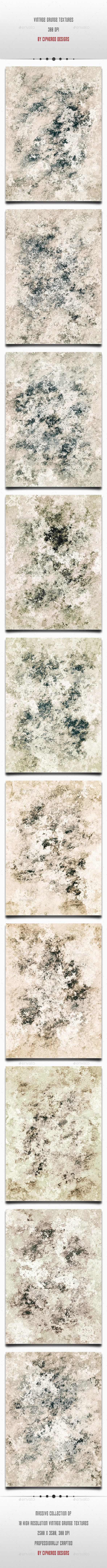 Vintage Grunge Textures - Industrial / Grunge Textures
