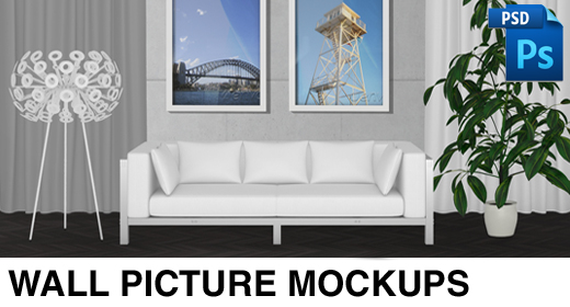 Wall Picture Mock-Up