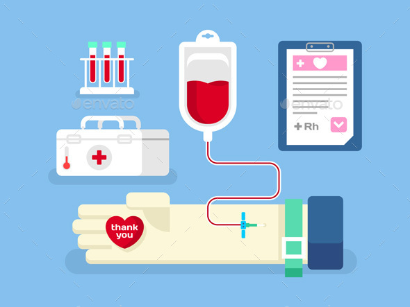 Blood Donation Concept - Health/Medicine Conceptual