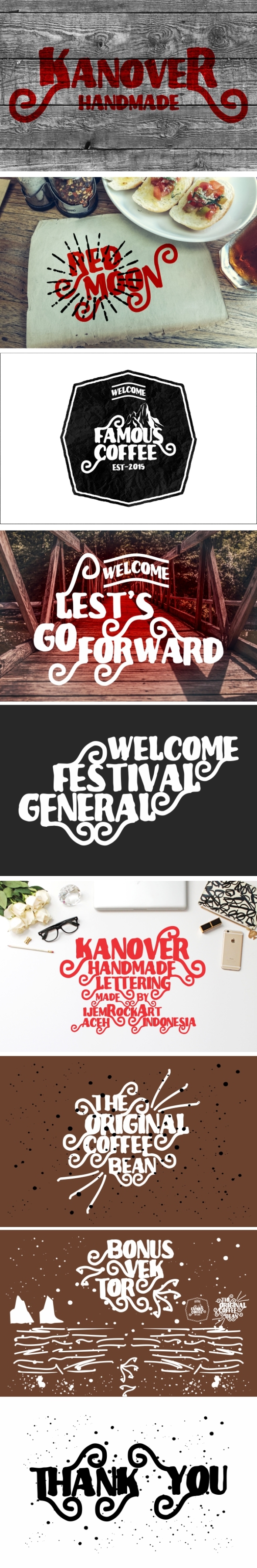 Kanover - Script Fonts