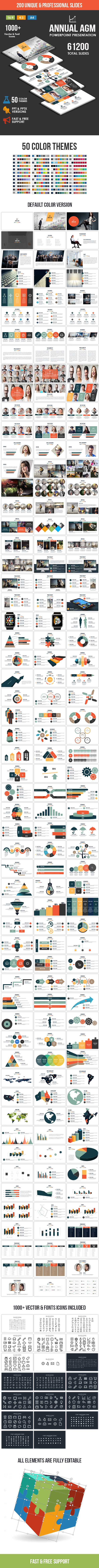 Annual AGM - Multipurpose PowerPoint Template - Business PowerPoint Templates