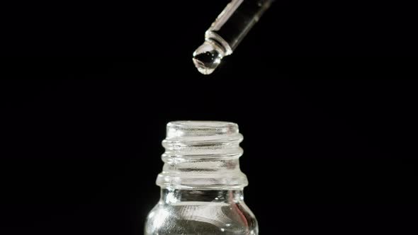 Dripping Oil From Pipette Closeup Plant Juice alt