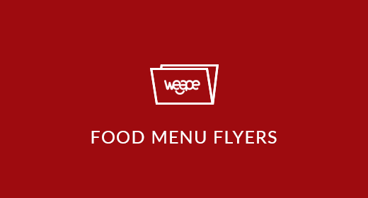 Food Menu Flyers