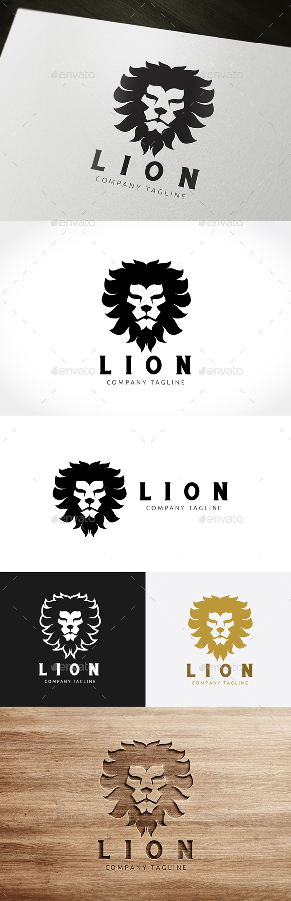 Lion - Animals Logo Templates