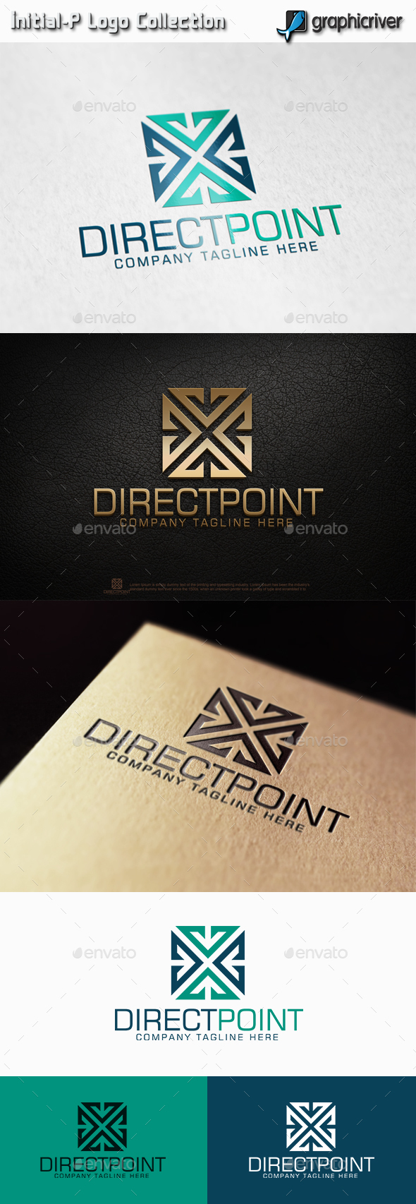 Direct point Logo - Abstract Logo Templates