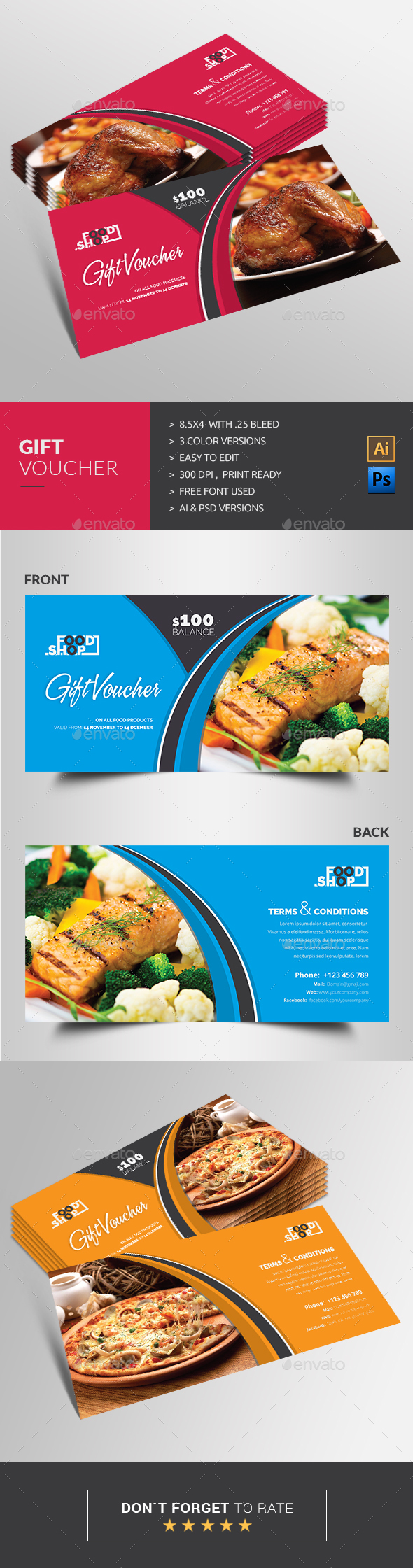 Gift Voucher - Loyalty Cards Cards & Invites