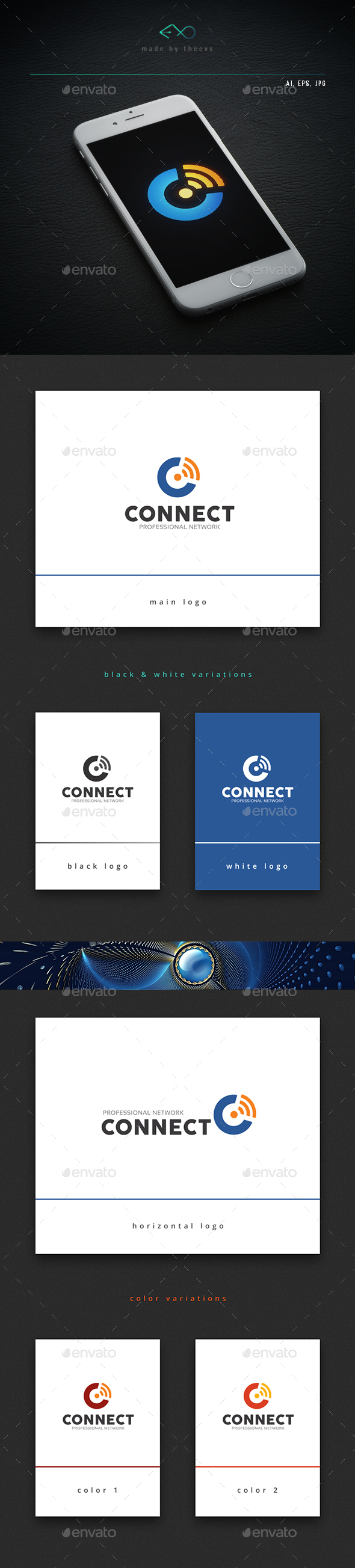 Connect - Vector Abstract