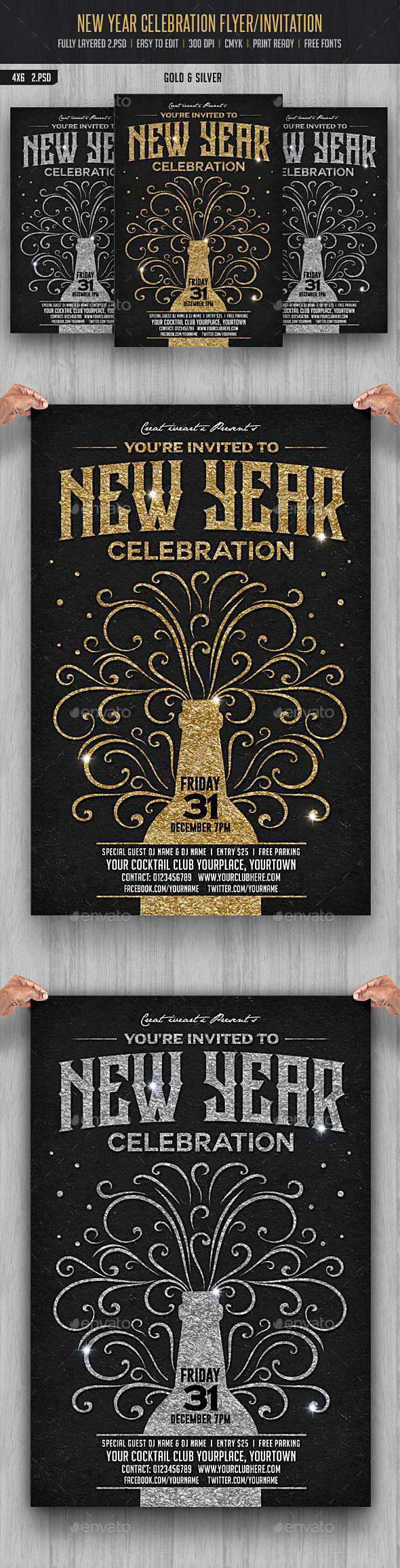 New Year Celebration - Clubs & Parties Events