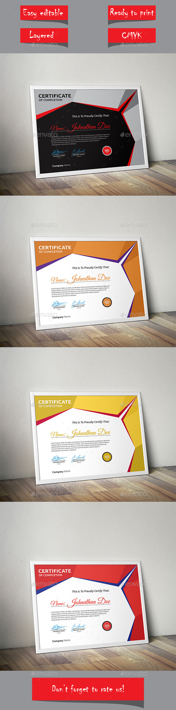 Certificate - Certificates Stationery
