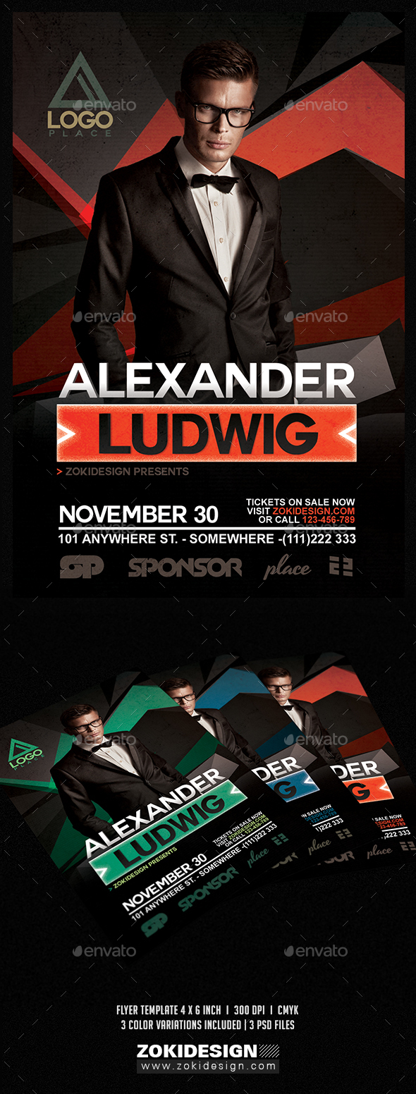 Club DJ Flyer - Clubs & Parties Events
