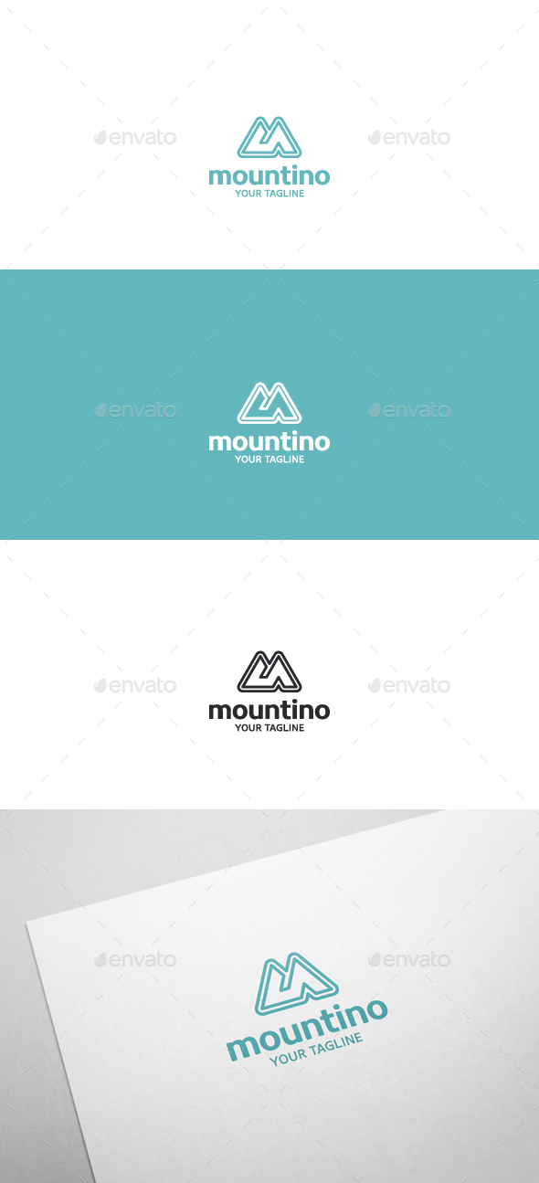 Mountino - Logo Template - Nature Logo Templates