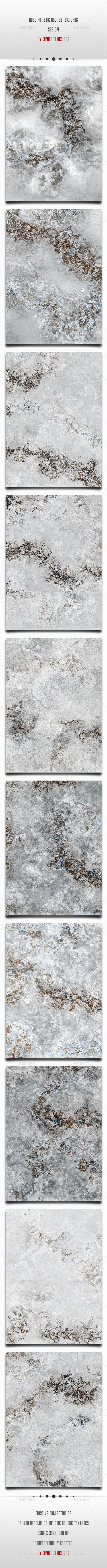 Aged Artistic Grunge Textures - Industrial / Grunge Textures