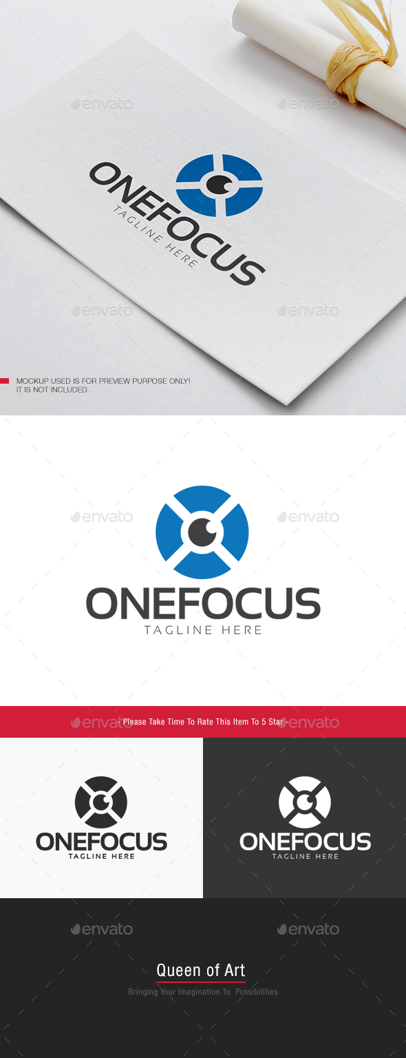 One Focus Logo - Objects Logo Templates