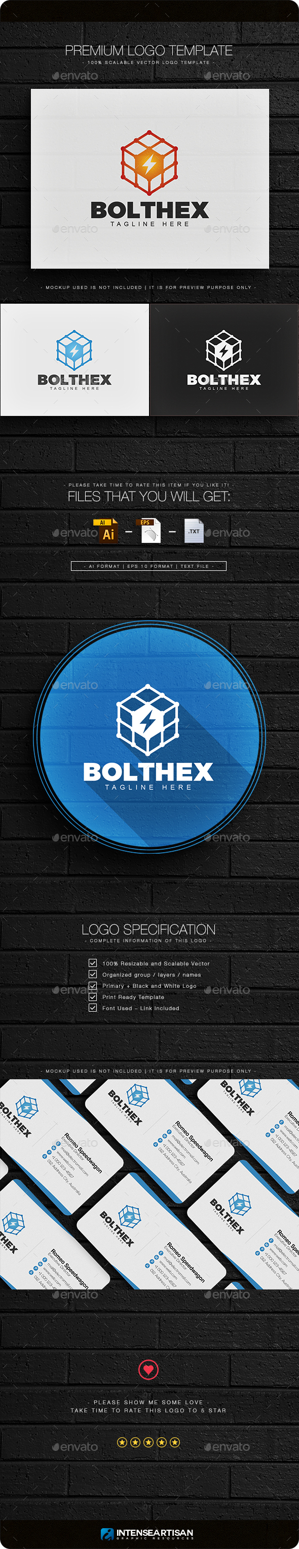 Bolthex Logo - Objects Logo Templates