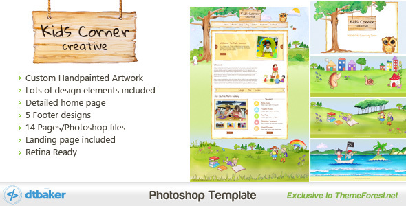 Kids Corner Creative - ThemeForest 13796447