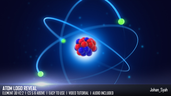 Atom Logo Reveal - VideoHive 13797076