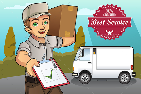 Delivery Man - Services Commercial / Shopping