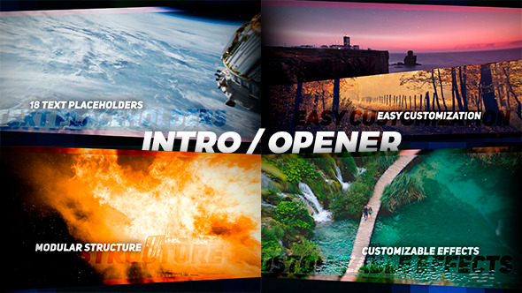 Abstract Opener - VideoHive 13728407
