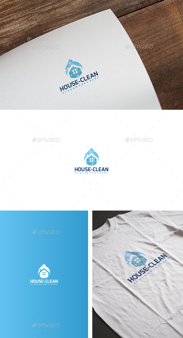 House Cleaning Logo - Symbols Logo Templates