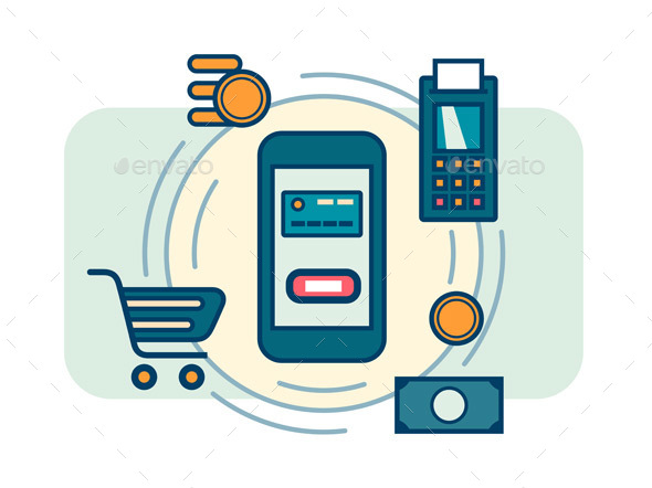 Contactless Mobile Payment - Retail Commercial / Shopping