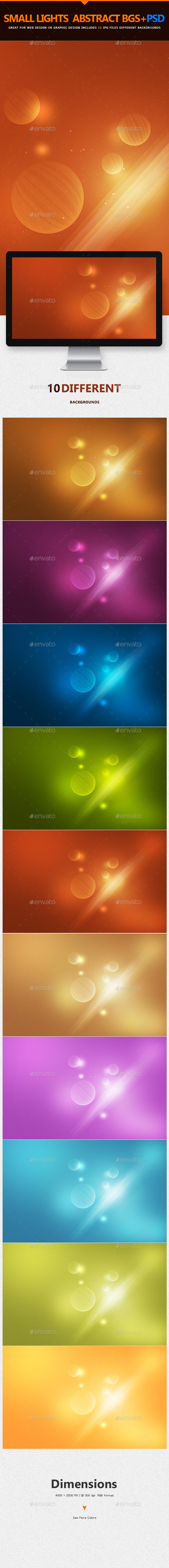 Small Lights Abstract Backgrounds | v2 - Abstract Backgrounds