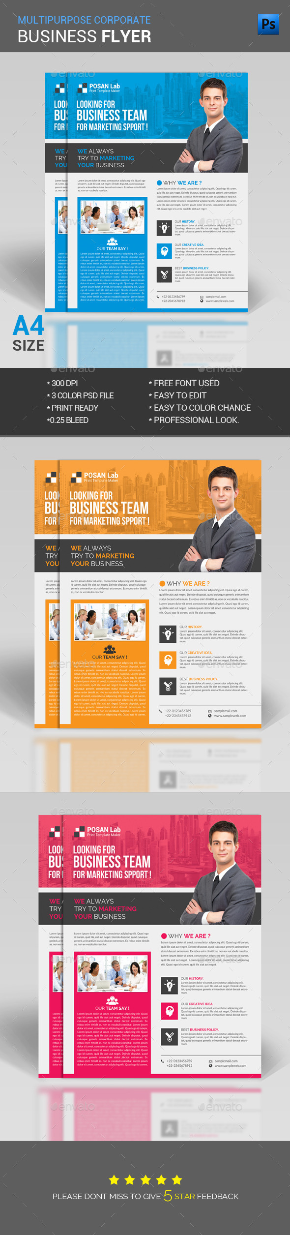 Business Flyer - Flyers Print Templates