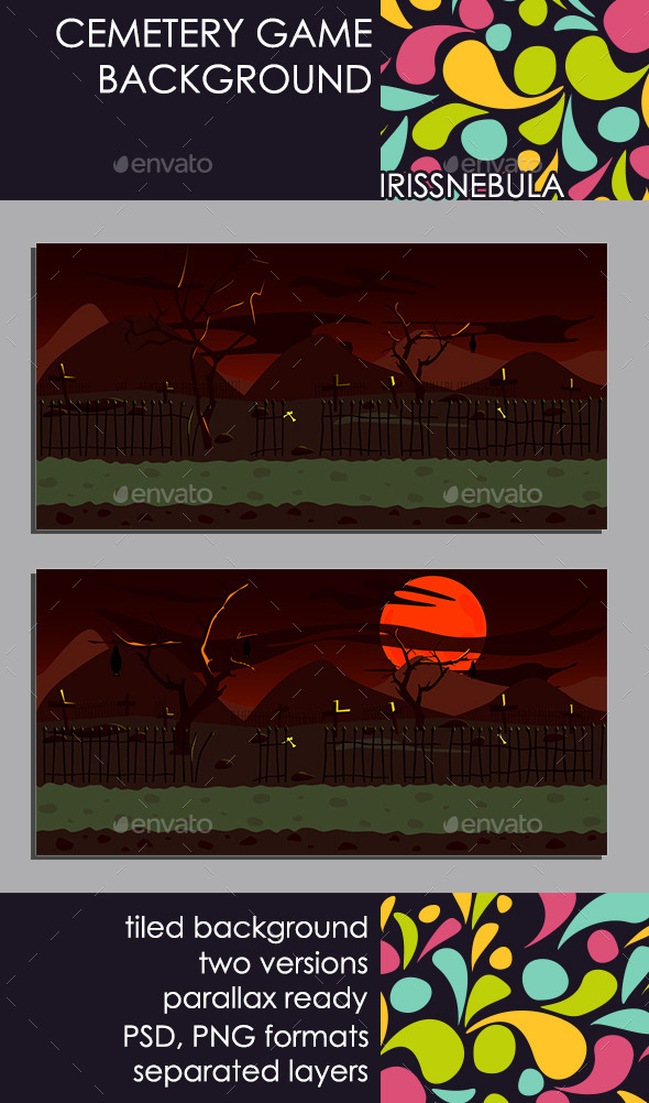 Cemetery Game Background Cemetery Game Background