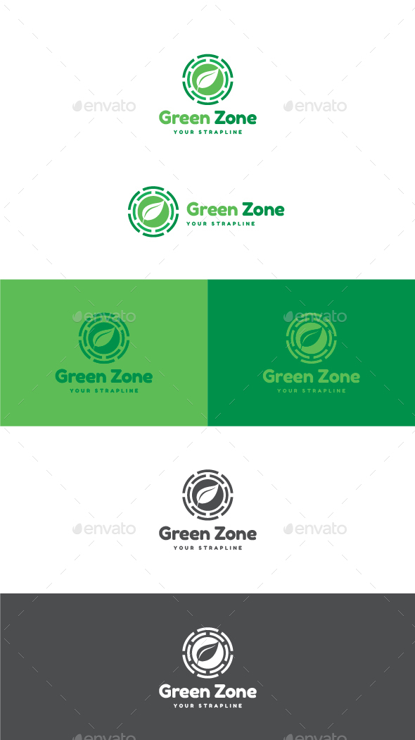 Green Zone Logo - Nature Logo Templates
