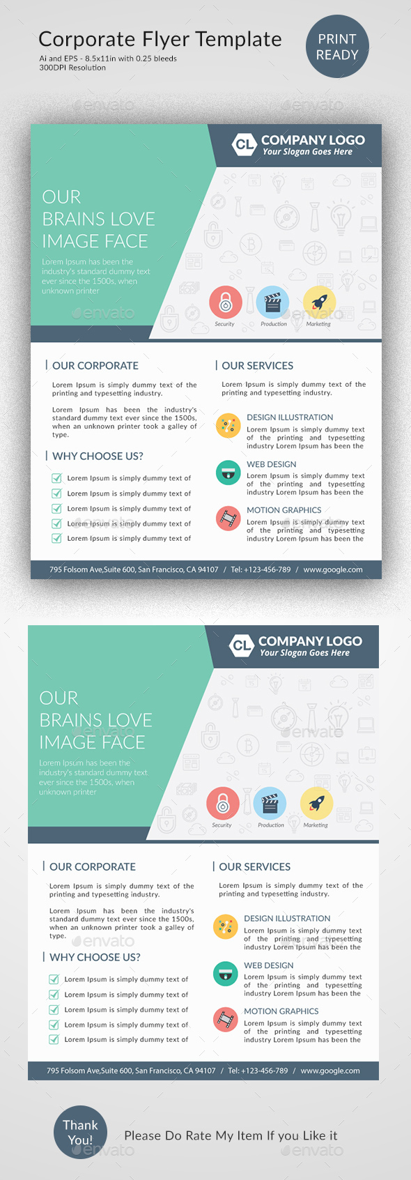 Corporate Flyer Template - Corporate Flyers