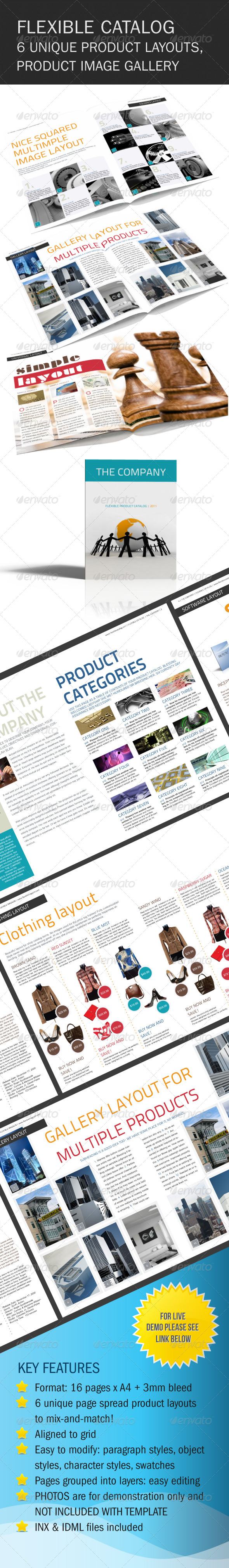 Flexible Product Catalog With Images - Catalogs Brochures
