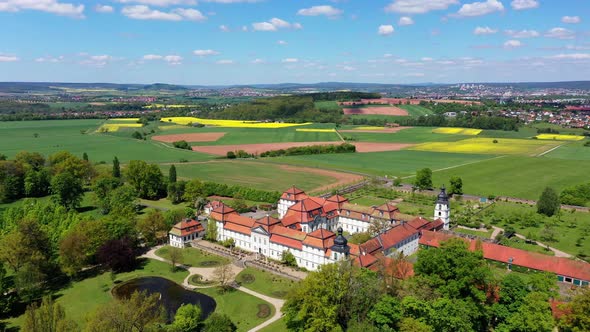 Palace Fasanerie with palace garden, Eichenzell, Hesse, Germany alt