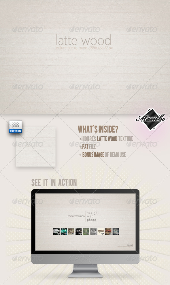 Latte Wood - Background Texture - Wood Textures