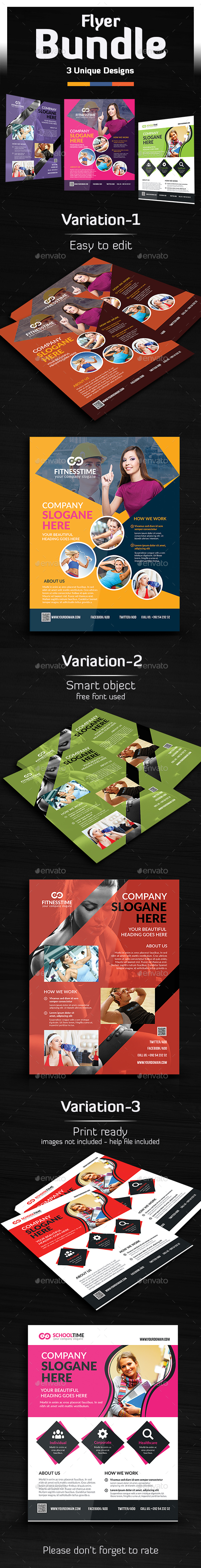 Flyer Bundle - Corporate Flyers