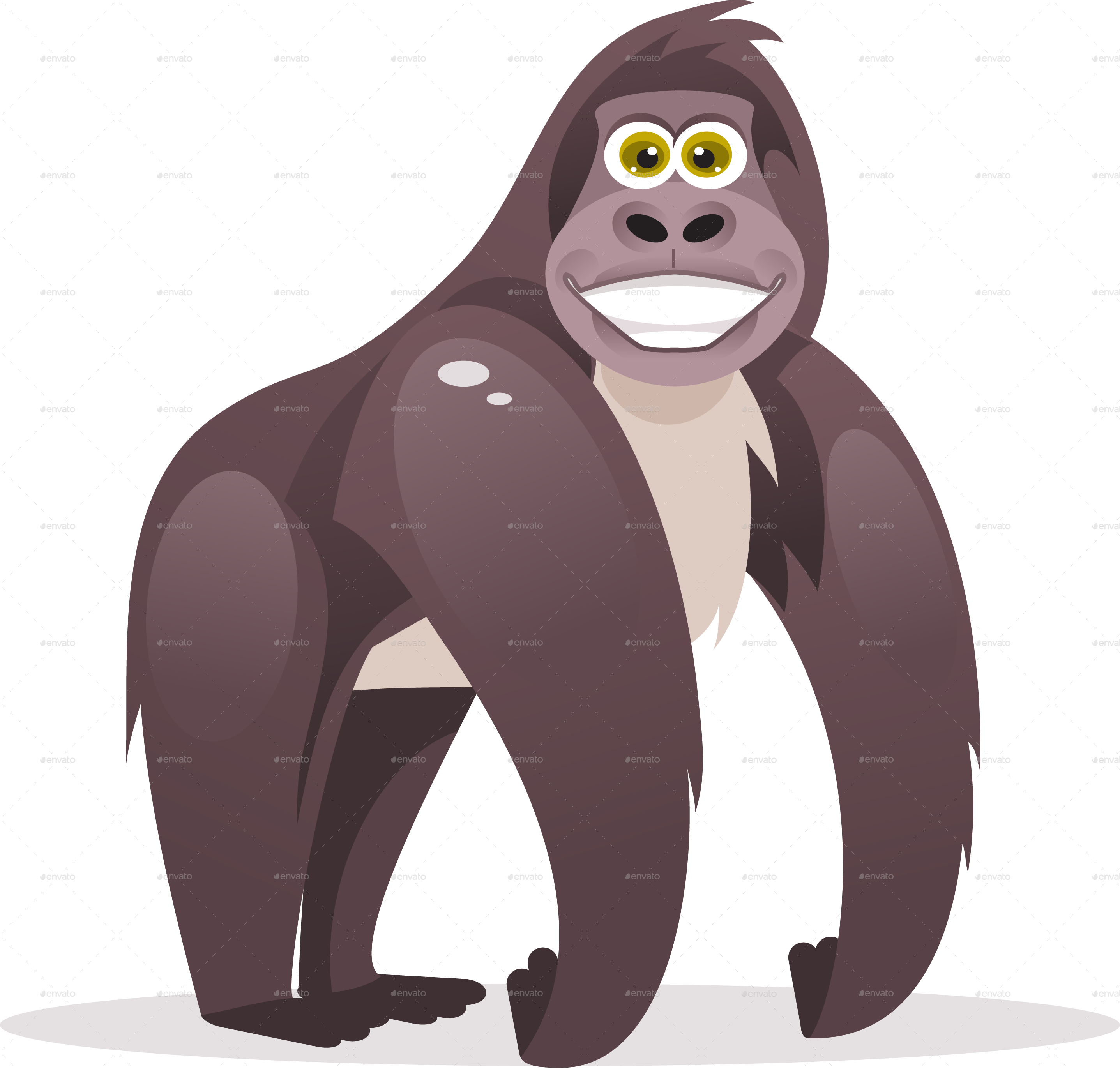 gorilla pictures cartoon
