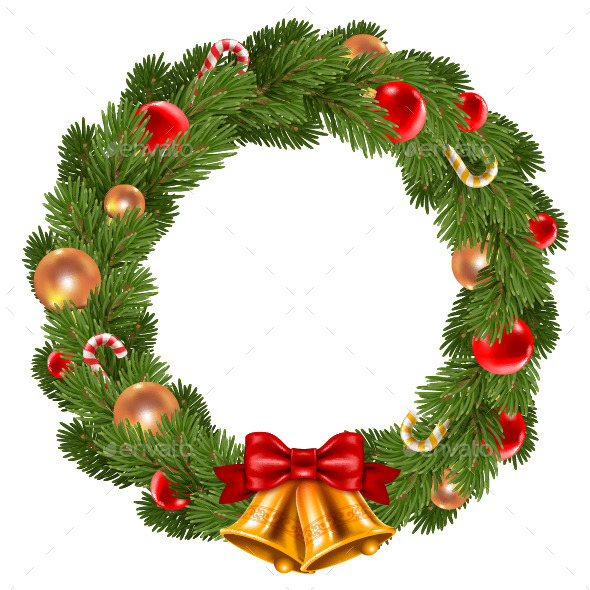 Christmas Wreath - Christmas Seasons/Holidays