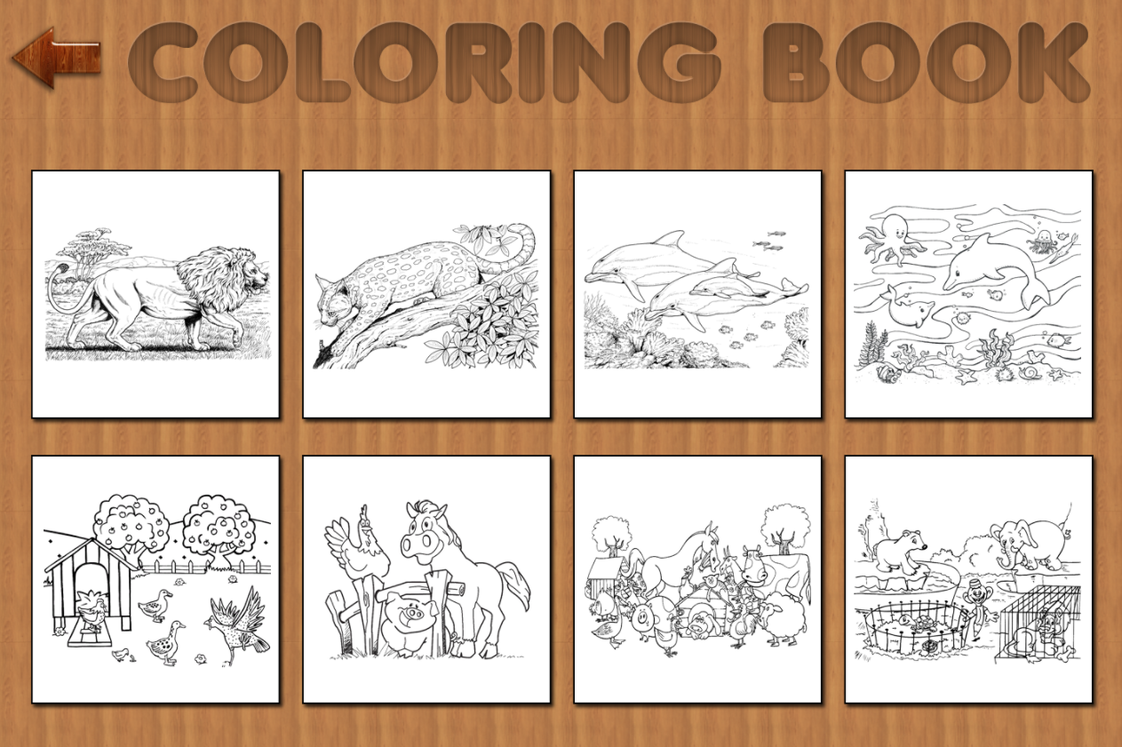 Download Coloring Book 48 Pages - HTML5 Educational Game by dexterfly | CodeCanyon