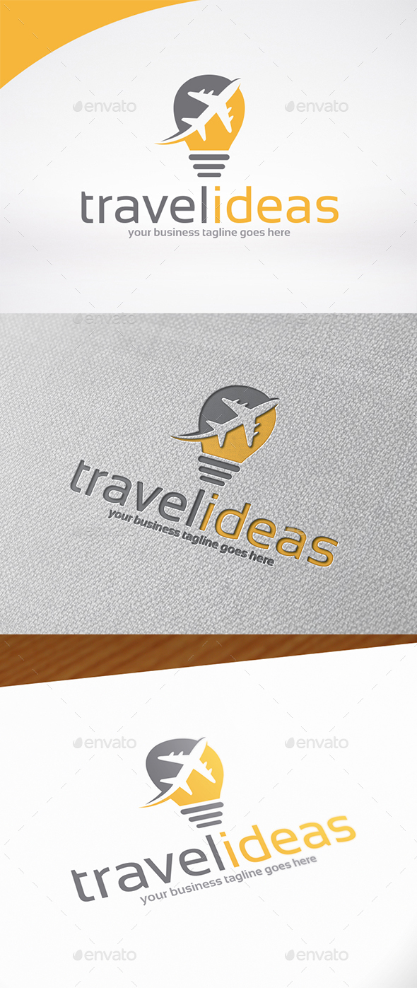 Tavel Idea Logo Template - Symbols Logo Templates