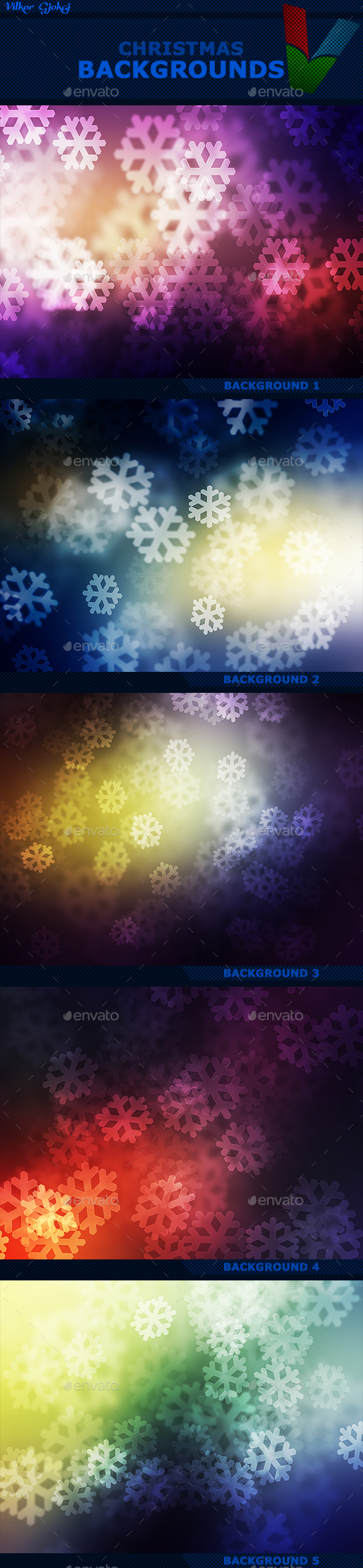 Christmas Backgrounds - Abstract Backgrounds