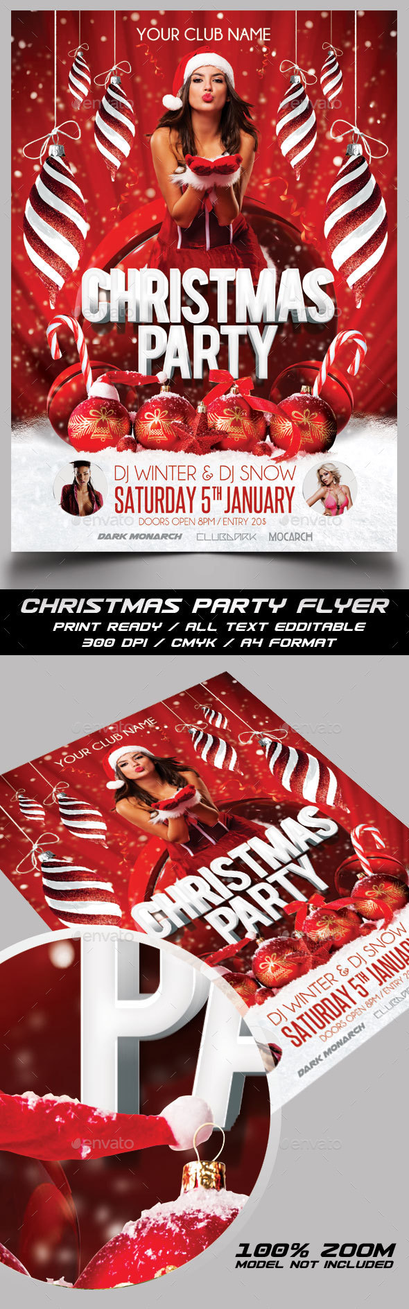 Christmas Party Flyer - Events Flyers