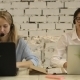 Two Customer Service Representatives At Work - VideoHive Item for Sale